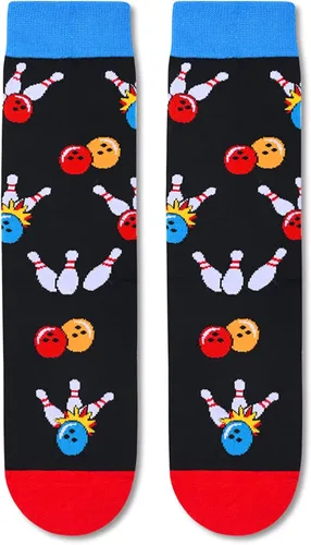Miniatura 4 de SOCKFUN Calcetines de regalo para hombre con diseño de dados de póquer con dientes matemáticas Bestmen Einstein Golf Crew