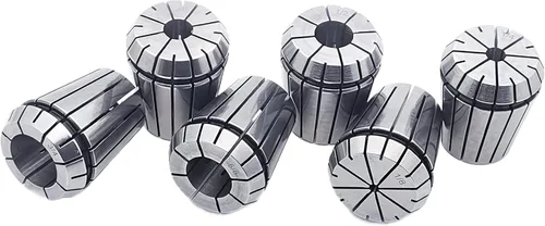 Miniatura 17 de Juego de pinzas de resorte Er11, portabrocas ER11 de 1/8 pulgadas y 1/4 pulgadas para máquina de grabado CNC y herramienta de torno de fresado