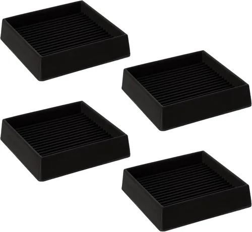 Miniatura 19 de VOCOMO Copas de goma de 2 x 2, almohadillas antideslizantes para muebles, agarre antideslizante, pies antideslizantes para muebles, protector