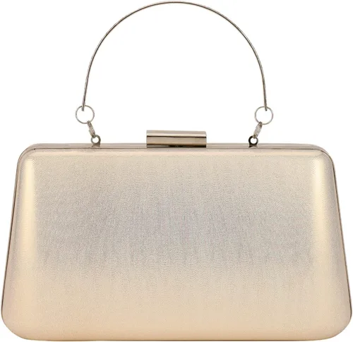 Miniatura 3 de ZHANNI Elegante caja de embrague de noche para mujer, con marco de metal, bolso de noche, bolso de mano, boda, graduación, fiesta, novia, embrague