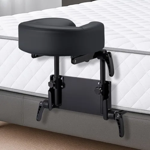 Miniatura 9 de Kit de masaje para la parte superior del colchón para el hogar, reposacabezas de masaje universal para cama, altura ajustable de hasta 14.5