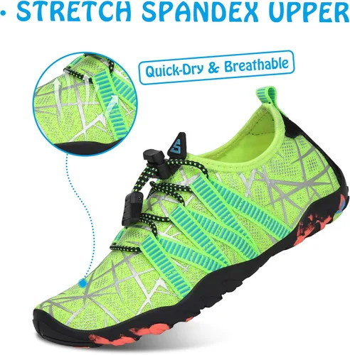 Miniatura 2 de SAGUARO Kids Boys Girls Water Shoes Non-Slip Quick-Dry Barefoot Aqua Shoe Outdoor Sport Beach Swimming Surfing Diving