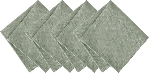 Miniatura 23 de Elrene Home Fashions - Mantel de textura sólida de laurel, resistente al agua y a las manchas, 52 x 70 pulgadas, rectangular, color gris 2-Gris
