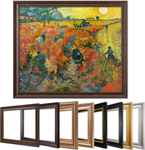Miniatura 64 de DECORARTS - Serie de pinturas enmarcadas de Vincent Van Gogh (favoritos) – impresión giclée de arte en lienzo.