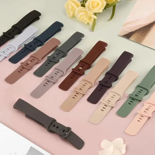 Miniatura 7 de Paquete de 3 bandas deportivas compatibles con Fitbit Charge 6/5, correas clásicas de repuesto suaves para Fitbit Charge 6/5 Advanced Fitness &