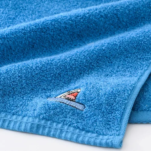 Miniatura 5 de sense gnosis Toallas faciales de 100% algodón para niños, toallas de dedo para baño, juego de toallas bordadas con animales para niños y toallitas