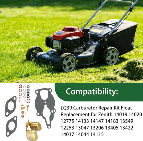 Miniatura 6 de ALL-CARB Kit de reparación de carburador LQ39 Reemplazo de flotador para motor Zenith Wisconsin AENL VH4D TRA THD AHH TJD TRA12D VHD