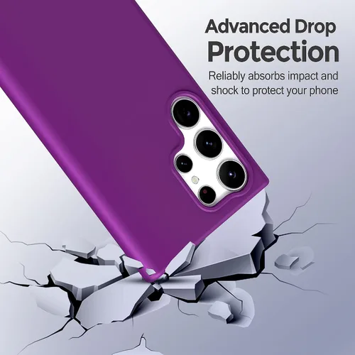 Miniatura 7 de Funda para Galaxy S22 Ultra Phone Case, Funda de silicona para S22 Ultra Hard PC Silicona Suave Samsung Galaxy S22 Ultra Funda protectora Slim Fit