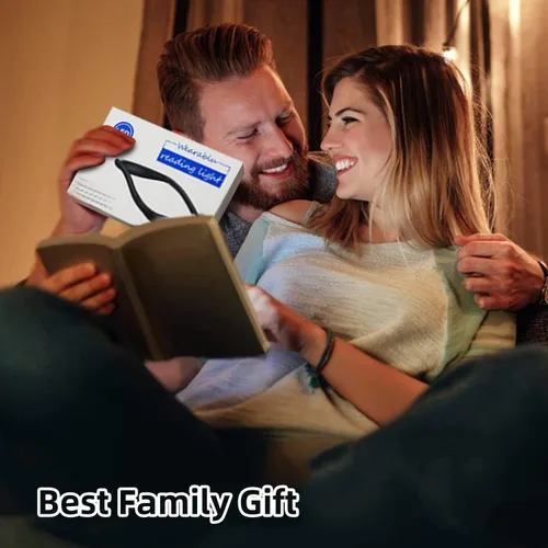 Miniatura 7 de Luz de lectura LED para el cuello, luz de libro para leer en la cama, lámpara de escritorio de brillo ajustable, 3 modos de color, brazos flexibles