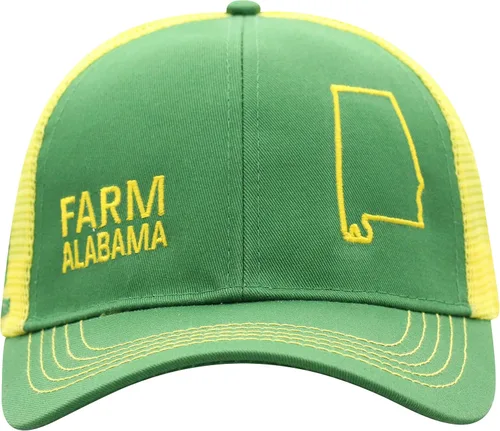 Miniatura 103 de John Deere Gorra de béisbol con logotipo y malla trasera con contraste, para hombre