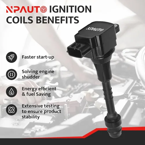 Miniatura 2 de NPAUTO Paquete de bobinas de encendido compatible con L4 1.8L/1.8 Nissan Sentra 2002 2003 2004 2005 2006, Nissan Almera 01 02 03 04 05, UF351 C1397