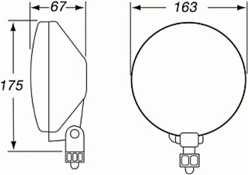 Miniatura 6 de Hella Black Magic 500 Kit de Lámpara de Conducción Serie Halógena - Luz de Haz Alto Todoterreno de Alto Rendimiento para Camionetas Pickup, SUV
