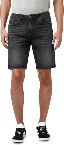 Miniatura 13 de Buffalo David Bitton Pantalones cortos de mezclilla rectos y relajados para hombre