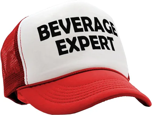 The Goozler - Beverage Expert - Fiesta de licor de vino de cerveza - Gorra de camionero estilo retro vintage