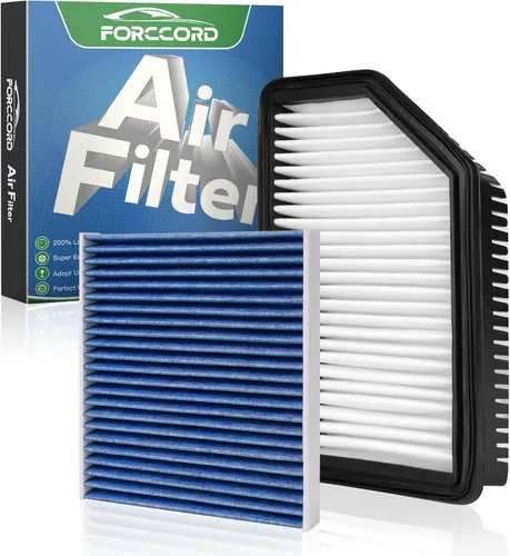 Miniatura 35 de Kit de filtro de aire de motor y de cabina Forccord Compatible con Honda Civic 1.5L 2016 2017 2018 2019 2020 2021 Filtro de cabina de carbón