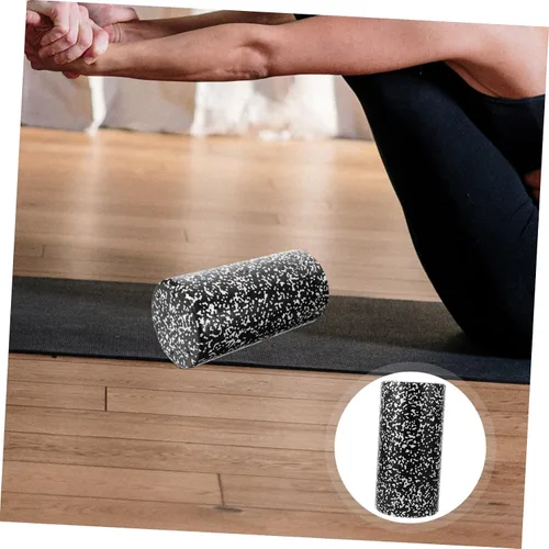 Miniatura 8 de Rodillo de yoga de espuma de alta densidad para masaje muscular, relajación, superficie antideslizante con diseño de ranura, equipo de fitness