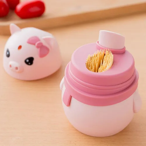 Miniatura 3 de iplusmile Dispensadores de palillos de dientes decorativos titulares automáticos para restaurante
