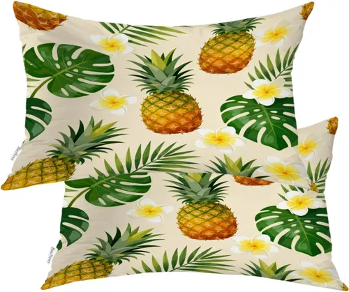 Miniatura 64 de Geometric Patterns Throw Pillow Covers, Black and White Designs Cushion Cases Digital Blended Hidden Zipperl Decorative Pillow Covers Square 16X16