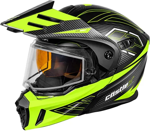 Miniatura 10 de Castle X CX950 V2 Fierce - Casco modular para nieve (negro mate/uva - XS)