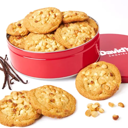 Miniatura 7 de Galletas decadentes y crocantes de mantequilla de cacahuate, 2 libras. Lata.