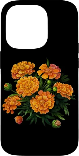 Miniatura 17 de Vintage Marigold Inspired Flower Case for iPhone 12 Pro Max