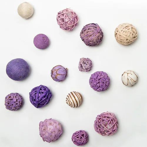 Miniatura 6 de Pllieay - 20 bolas de poliestireno para manualidades, 5 tamaños, color blanco