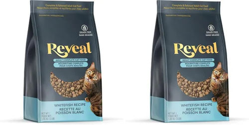 Miniatura 11 de Reveal Alimento seco natural para gatos, alto en proteínas, sin granos, con vitaminas y minerales añadidos, nutrición completa y equilibrada