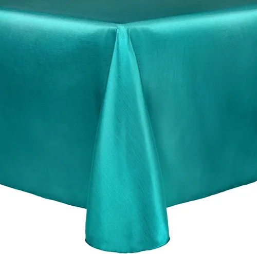 Miniatura 17 de Ultimate Textile Majestic - Mantel ovalado reversible Shantung Satin (72 x 120 pulgadas), color amarillo claro