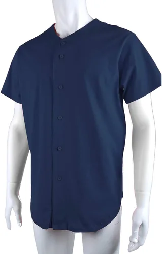 Miniatura 2 de OLLIE ARNES Camiseta de béisbol, camisa hip-hop, con botones, uniforme de equipo, para hombres, jóvenes, tallas de niños pequeños