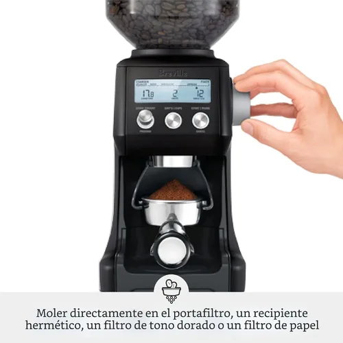 Miniatura 4 de Breville the Smart Grinder Pro BCG820BST, Acero inoxidable negro