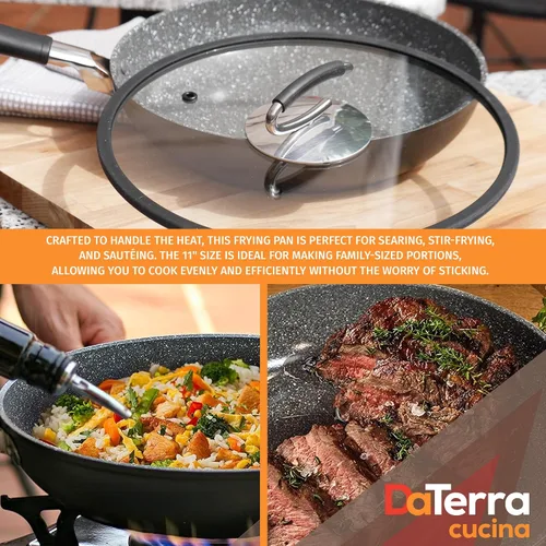 Miniatura 3 de Sartén profesional para freír con tapa, de Vesuvio