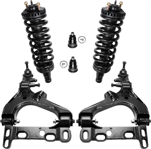 Miniatura 239 de Detroit Axle - Kit de extremo delantero para Chrysler 300 Dodge Charge Challenger 2011-2023, 2 brazos de control inferiores traseros 2 rótulas