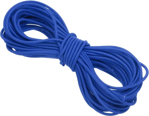 Miniatura 58 de PATIKIL Cuerda elástica elástica de 109 yardas (328.1 ft), cuerda elástica pesada de 0.059 in, albaricoque para manualidades, correas de gancho