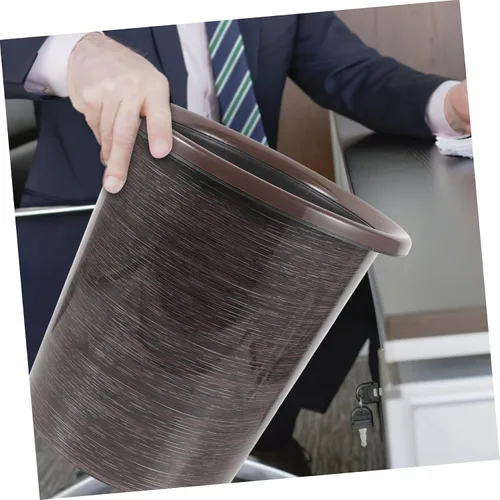 Miniatura 3 de Cabilock Cubo de basura de plástico para reciclaje, cubo de flores de café, cubo de basura de oficina, contenedores de plástico para llevar