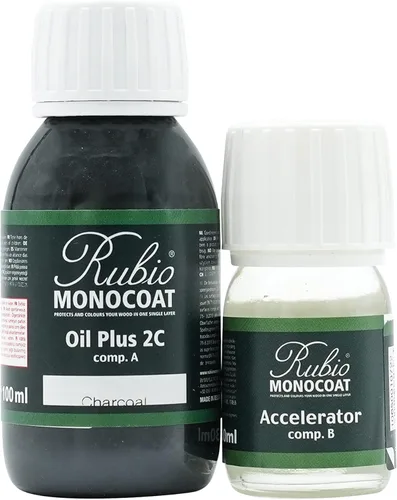 Miniatura 183 de Rubio Monocoat Tinte y acabado para madera de 650 pies cuadrados - Niebla Oil Plus 2C Aceite de linaza de secado rápido, ecológico