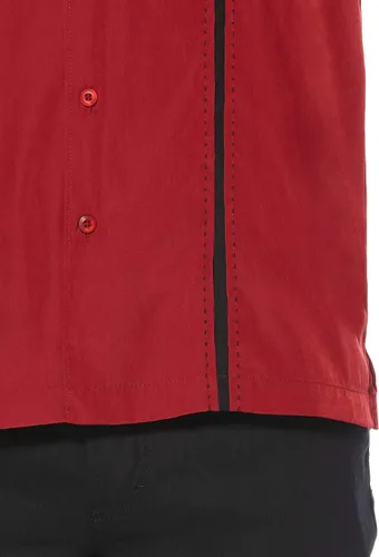 Miniatura 3 de Cubavera Paneles de inserción de manga corta para hombre con camisa de puntada