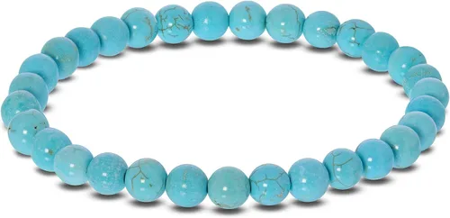 Miniatura 453 de Gem Avenue Handmade Round Bead Stretch Bracelet Unisex Natural Stone Beaded Jewelry for Men & Women, Elastic Wristband for Daily Wear