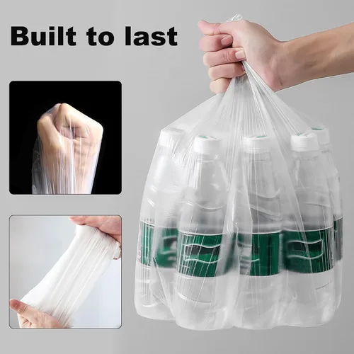 Miniatura 7 de Mini papelera de escritorio con tapa con 330 bolsas de basura