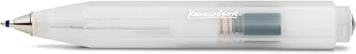 Kaweco FROSTED SPORT Bolígrafo Natural Coconut I Bolígrafo retráctil con recambios estándar D1 10.5 cm coco natural