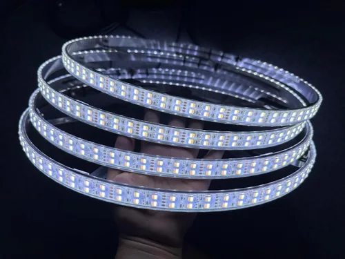 Miniatura 2 de Luz de rueda LED blanca fría de alta intensidad de 17.5 pulgadas, doble fila, más brillante, luces de llanta intermitente, IP68, recogida