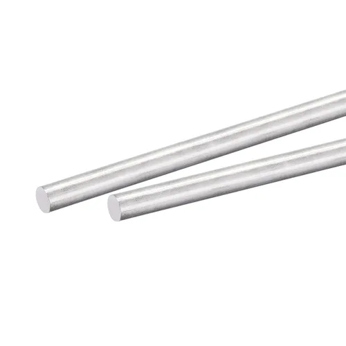 MECCANIXITY Varilla redonda sólida de aluminio de 0.236 in de diámetro, 13.780 in de longitud, para manualidades, paquete de 2 unidades