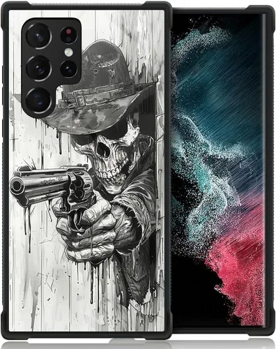 Miniatura 494 de CARLOCA Funda compatible con Samsung Galaxy S22 Ultra, diseño gráfico de Star Howling Wolfs Samsung Galaxy S22 Ultra, diseño gráfico, a prueba