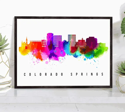 Miniatura 19 de Pera Print Rochester Skyline New York Póster, pintura de paisaje urbano de Nueva York, impresión de paisaje urbano y monumentos, arte de pared
