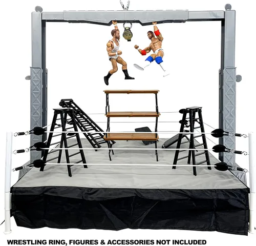 Miniatura 5 de Grab The Gear - Juego ajustable para figuras de acción de lucha libre