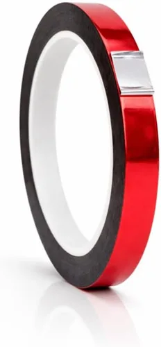 Miniatura 13 de WOD Tape MPFT2 - Cinta de película de poliéster metalizada Mylar plateada con adhesivo acrílico, 1/2 pulgada x 72 pies. Cinta plateada de espejo