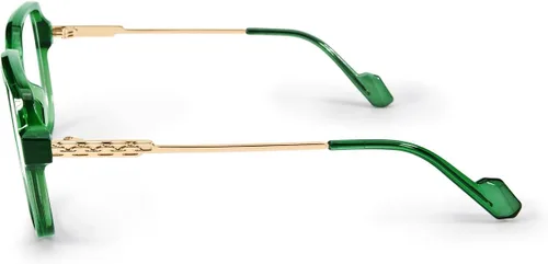 Miniatura 7 de VISOONE - Paquete de 2 anteojos de bloqueo de luz azul de gran tamaño con elegante marco cuadrado TR90 y patillas metálicas para mujeres y hombres