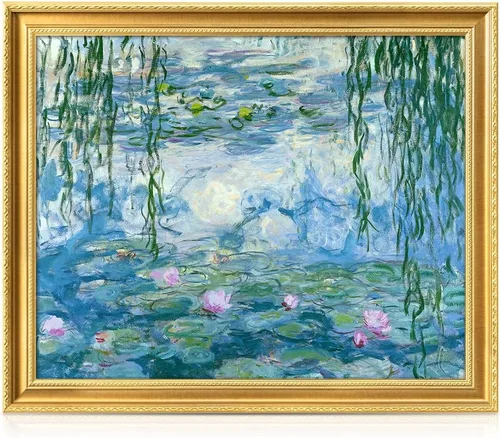 Miniatura 71 de Pinturas clásicas mundiales de Claude Monet Impresión giclée sobre lienzo alargado, pieza de galería para colgar y decorar el hogar, The CliffWalk