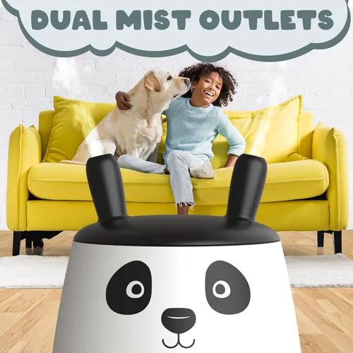 Miniatura 6 de Everlasting Comfort Humidificadores para Niños de 2.5L para Dormitorio - Fácil de Limpiar, Tiempo de Funcionamiento de 24 Horas, Sin Filtro
