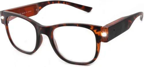 Miniatura 8 de SKYWAY Gafas de Lectura con Luz Recargables, Lectores LED Brillantes con Luces, Lentes de Visión Clara, Unisex