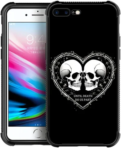 Miniatura 27 de Funda compatible con iPhone 7/8, diseño de bandera estadounidense con diseño de tiro con arco al aire libre, a prueba de golpes, antiarañazos